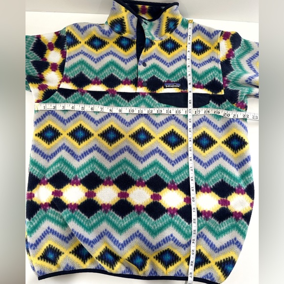 Patagonia Synchilla Snap-T Recycled Fleece Pullover Size Large Multi Col… - Picture 4 of 12